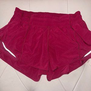 Lululemon Hotty Hot Shorts 2.5” Ripened Raspberry